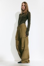 Cotton cargo trousers