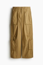 Cotton cargo trousers