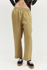 Ankle-length Linen Pants