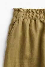 Ankle-length Linen Pants