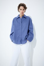 Linen-blend Shirt