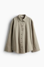 Linen-blend Shirt